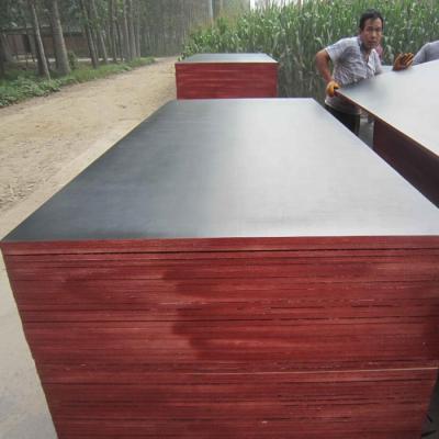 China Industrial Black Film Faced Plywood / Film Faced Plywood For Construction for sale