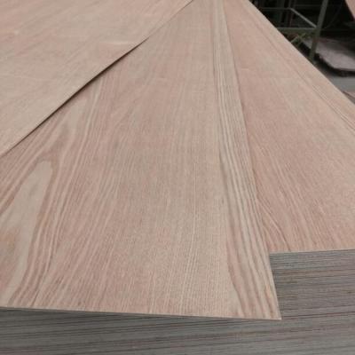 China Modern Natural 4mm Skin of Ash Wood Veneered Flush Door for sale