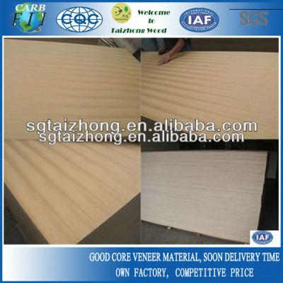 China Indoor Natural Teak Veneer Plywood Sheet 2MM for sale