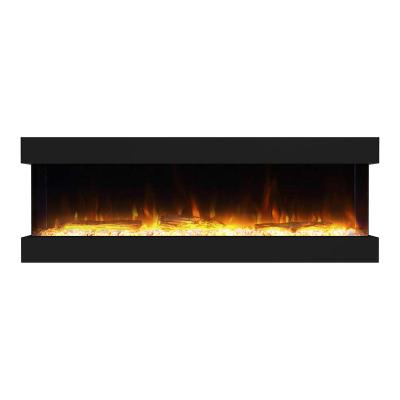 China Hotel Luxstar 36 Inch High Quality Recessed 3 Inch Wall Mounted Electric Fireplace Heaters Electric Fireplace With Simulation Flame for sale