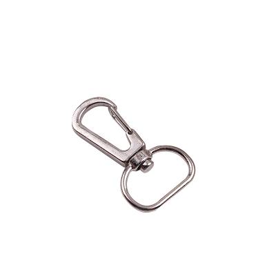 China Fashionable Hot Sale Box Handbag Dog Buckle Dish Buckle Polished Plated Hanging Key Chain for sale