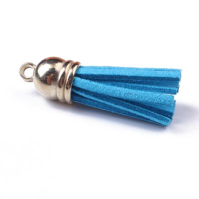 China Fashionable.Popular.Ladies DIY Jewelry Accessories Korea Velvet Deerskin Velvet Tassel Kids DIY Mobile Phone Car Bag Pendant for sale