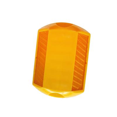 China Shine Plastic Reflective Double Sides Plastic Road Studs For Sale for sale