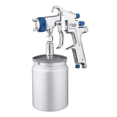 China PRO Spray Gun Suction Type Up Pot for Paint Car And Furniture 1.8mm Nozzle Size Stainless Steel Material for sale