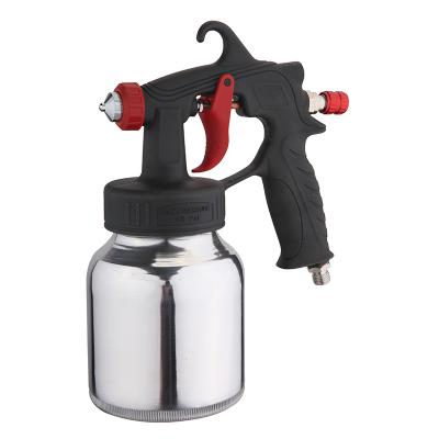 China LVLP Suction Spray Gun Aluminum Material Siphon Cup Low Pressure Painting Tools Zinc Alloy Nozzle for sale