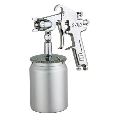 China High Pressure 1.8mm Nozzle Suction Feed Nozzle Aluminum Cup Air Spray Paint Gun Sprayer for sale