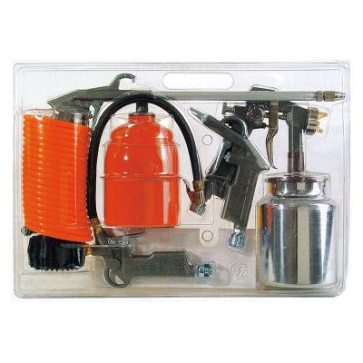 China W-2000A7 5PCS Air Painting Tools Double Blister Card 1000ml Aluminum Cup Washing Gun for sale