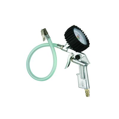 China Mechanical gauge Tire Inflating Gun Spray Tools For Blow Dust Away Powder Coat Color for sale