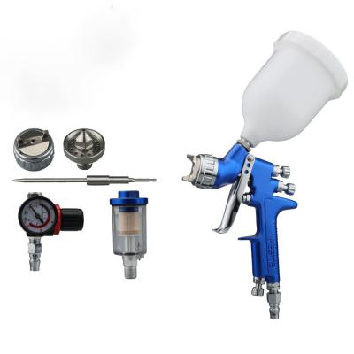 China HVLP Environmental Protection Spray Gun with air Regulator and Filter Spray Car Furniture Gun for sale