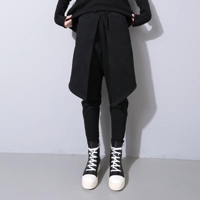 China New style of 2021 spring women's breathable dress two small pieces leg pants for female pants skinny pants for sale