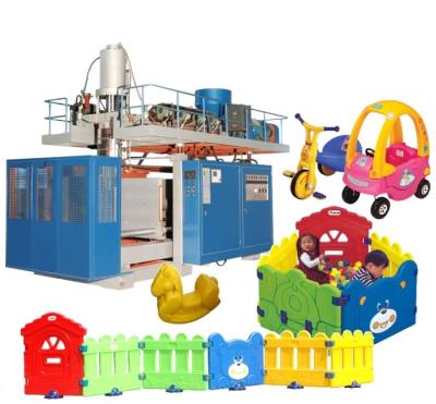 China Bottle Extrusion Blow Molding Machine For Making Plastic Kids Toy Board Door Rocking Horse for sale