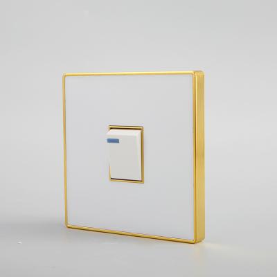 China Naling White Acrylic+Pc High Quality And Low Price Wall Strip 1 Base Switch for sale