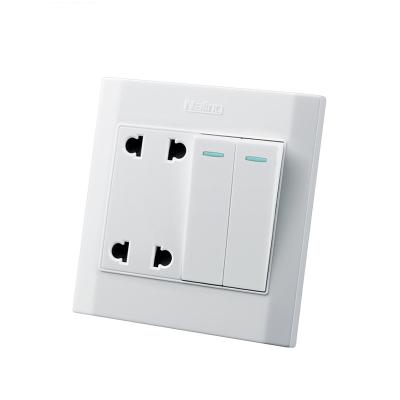 China Naling Factory Residential / Multi-Purpose Sale 4 Phase Male Female Socket Wall Outlet Electronic Switch for sale