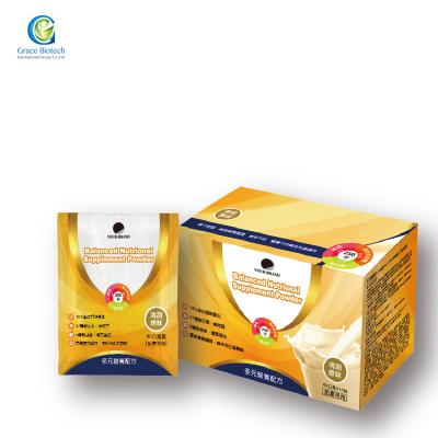 China full & Balanced Whole Formula Nutrition Supplement Powder Corn Flavor Customized Manufacturing OEM Private Label Sachet for sale