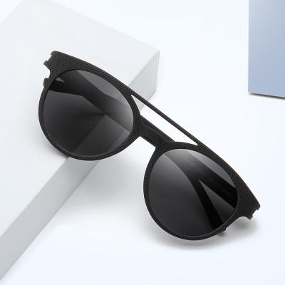 China Newest Fashion Sunglasses Suowei OEM Free Sample Double Glass Bridge Sunglasses Women Men Tr90 Polarized Sunglasses Factory 2022 for sale