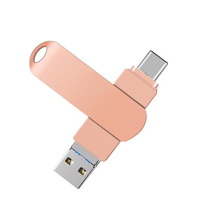 China NEW Luxury 3 in 1 USB 3.0 Flash Drive For iPhone For Android For Type C Usb Key OTG 2.0 8GB 16GB 32GB Pendrive 128GB 2586GB for sale