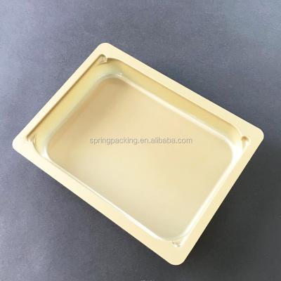 China Cosmetic PP PVC PET PS Blister Plastic Packaging Frozen Food Tray Meat Tray Container With Sealing PE Film for sale