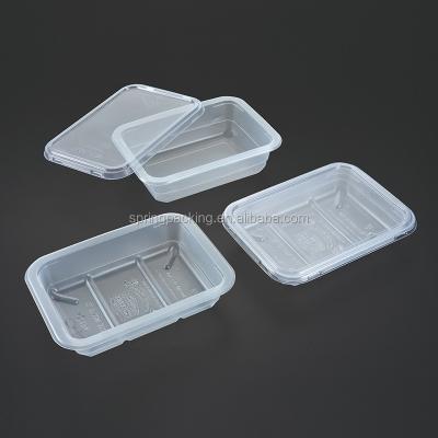 China Disposable Plastic Food Packing Boxes And Packaging Tray For Restaurant And Supermarket Package Food for sale