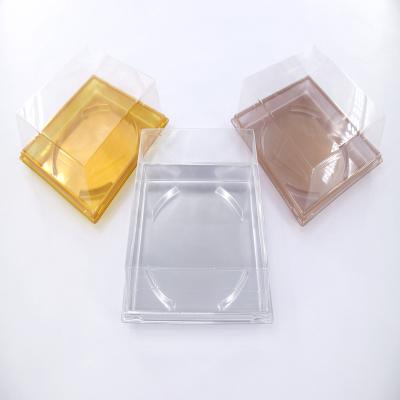 China Eco - Friendly Luxury Transparent White Biodegradable Food Table Fruit Packaging Box for sale