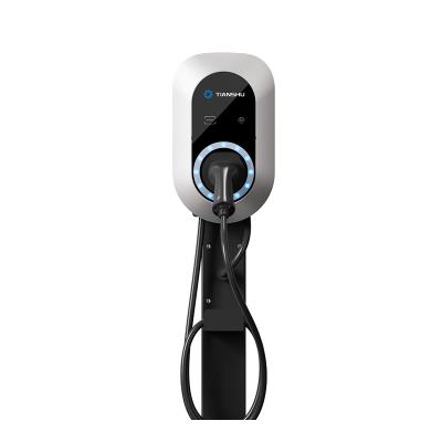 China Charging Electric Car Charging 32A 7kw Electric Vehicle Charging Station Electric Car Charger Single Phase Universal Smart Home Charging Cable Wall Mounted for sale