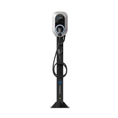 China 16a Ev Charger Manufacturer Supplier Ocpp Three Phase 11kw Floor Standing Electric Car Ev Charger Fast Charging Station TFA-E-HS11-7-L for sale