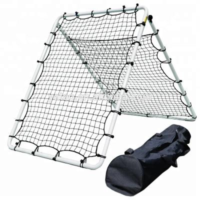 China New Aluminum Or Steel 4'x5' Adjustable Soccer Ball Rebounder Kicking Practice Equipment Training for sale