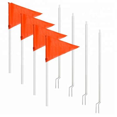 China Portable Corner Flag PVC Corner Flags With Soccer Football Training Equipments for sale