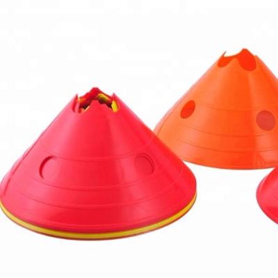 China PE Disc Scorer Cones , Hollow Cone For Football / Plastic Soccer Sports for sale