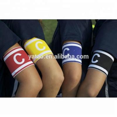 China Stretch Fabrics Footballer Training Captain Customized Armband for sale