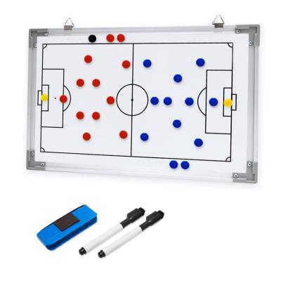 China Soccer Traning Newcomer Soccer Training Magnectic Coach Board With Pen Dry Erase Clipboard Teaching Tactics Board Football for sale