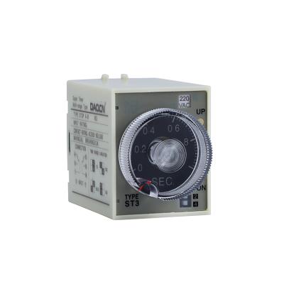 China ST3PA Range 5A 220VAC 8pins Multi Time Sealed Electronic Time Relay In Stock for sale