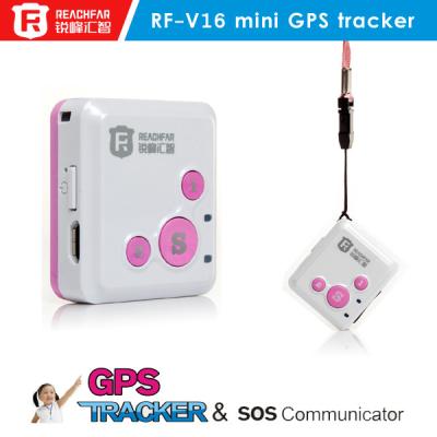 China RF-V16 Mini GPS Tracking Chip Sim Card Gsm Gps Gprs Tracker Mini Personal Gps Tracker for sale