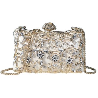 China Wholesale Fashion Design Beaded Evening Beaded Clutch Evening Clutches Ladies Party Bridal Clutch Bag for sale