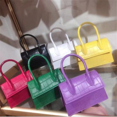 China Online Shopping PVC Women Chest Bag Silicone Mini Jelly Tote Bags For Women Kids Pinch Mini Handbags for sale