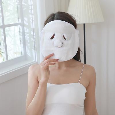 China Home Reusable Towel Face Mask Steamer Skin Care Towel Anti Aging Facial Mask for sale