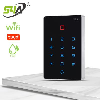 China T12 Tuya Touch Screen WiFi Access Standalone Controller T12 for sale