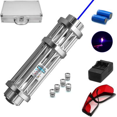 China Lighting And 4 Burning Meter 450nm Rechargeable And Portable High Power Burning USB Blue Laser Indicator for sale