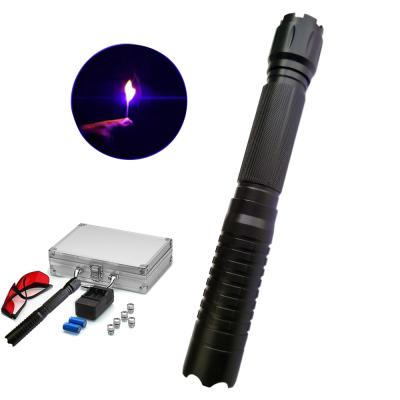 China Lighting and Burning Hot Sale 450nm Laser Indicator Pen High Power Glare Outdoor Blue Flashlight Professional Travel Indicator Hunting Laser Device for sale