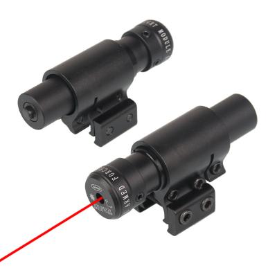 China Dot Laser Sight Guide Rails To Mount Air Gun Sports Launch Slot Sight Hunting Tactical Red Dot Laser Sight for sale