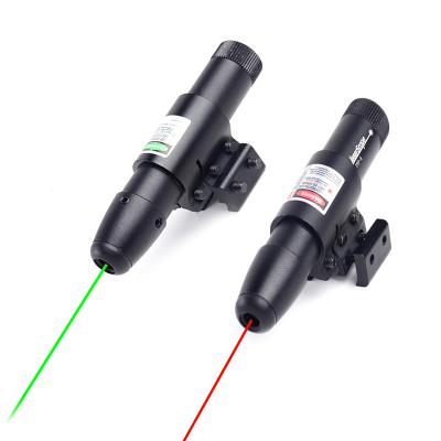 China Usb Laser Pointer 008 Green Light Gun 532nm Laser Bore Sight With Rails And Rat Tail Switch for sale