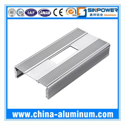 China Aluminium Profile with Bending Drilling Punching for Trolley Case for sale