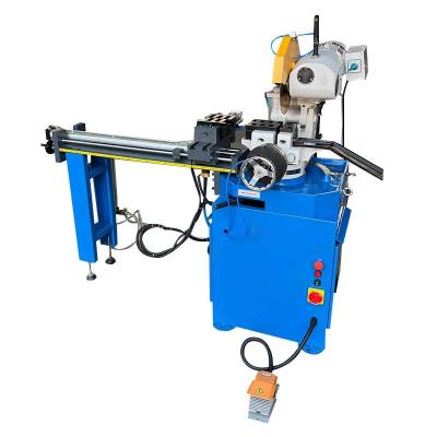 China Pipe Cutter Cutting Machine Full automatic CNC control steel pipe wheel cutter machine cold cutter iron copper pipe without burr for sale