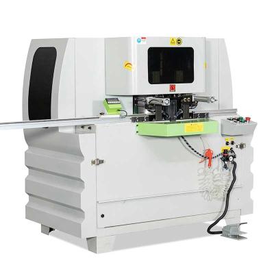 China Aluminum pipe cutting machine Semi-automatic pneumatics 45 degree aluminum profile cutting machine window and door making machinery for sale