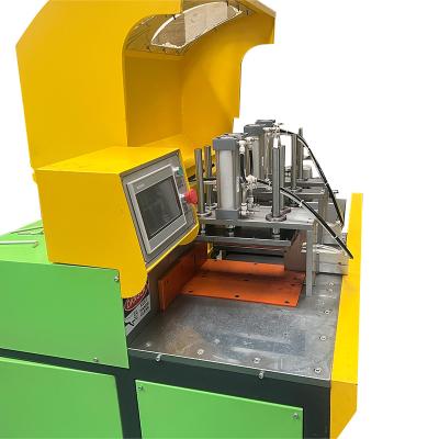 China Pipe Cutter Cutting Machine KMW-405 CNC system control round tube cutting machine pneumatic exhaust electric cooper pipe cutters for sale