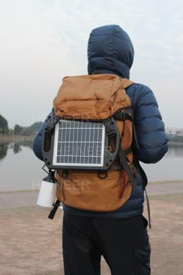 China Portable solar power system with high lumen Samsung LED chips,5V 1A USB output for sale