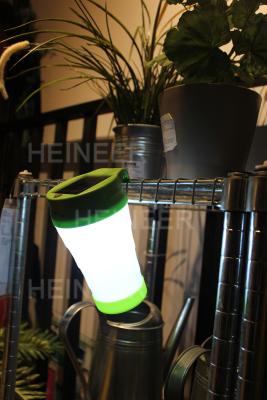 China Heineer house solar lights, solar cup light with rechargeable lithium battery and LED for sale