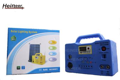 China Heineer SG1220 DC solar home system for LED lamp and DC fan for sale