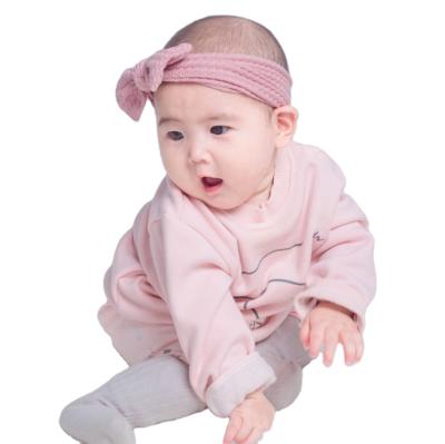 China European and American bowknot headband various colors baby hair accessories handmade baby bow headbands for children for sale