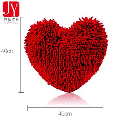 China China Custom Cute Heart Shaped Message Pillow Massage And Decorative Pillows for sale