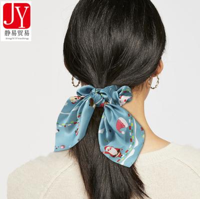 China 2021 Candy Christmas Fashion Girls Ponytail Holder Hair Ties Head Wra Hair Accessories For Braids for sale